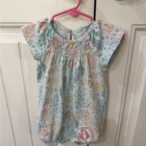 Disney Baby Ariel Little Mermaid romper